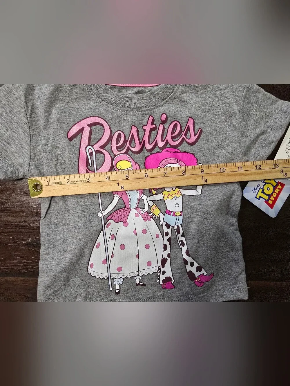 NWT Disney Pixar Toy Story Girl 2 Piece Shorts Shirt Set 12M